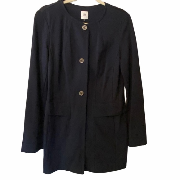 CAbi 5093 The Lido Jacket Navy Size Small - Picture 3 of 9